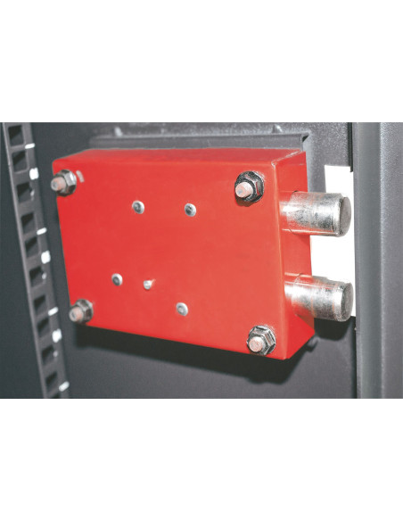 Armadio Rack 19'' a muro 6unit&agrave con serratura di sicurezza