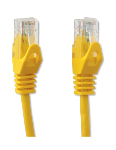 Cavo di Rete Patch in Rame Cat.6 Giallo UTP 1
