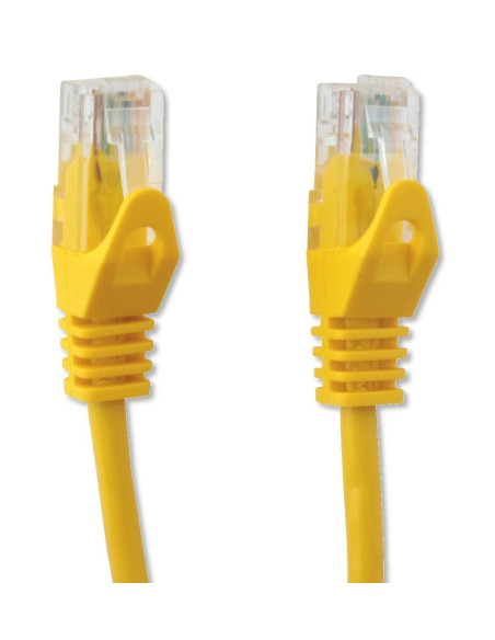 Cavo di Rete Patch in Rame Cat.6 Giallo UTP 1