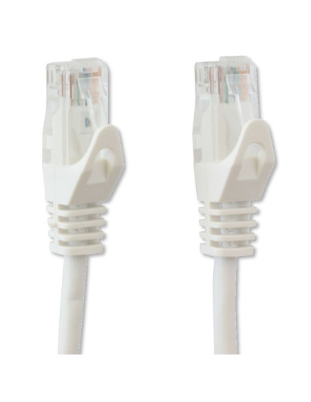 Cavo di Rete Patch in Rame Cat.6 Bianco UTP 1m