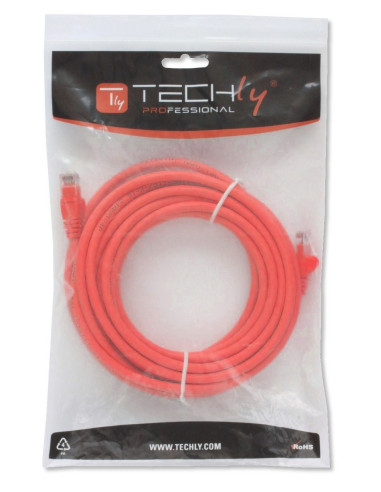 Cavo di Rete Patch in Rame Cat.6 Rosso UTP 0