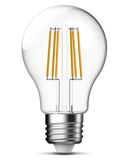 Lampadina LED E27 Bianco Caldo 6W Filamento Classe A++