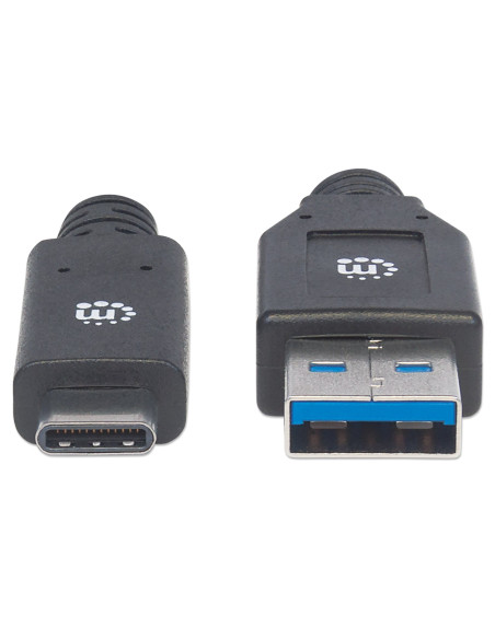 Cavo USB 3.2 Gen1 tipo A Maschio / USB-C&trade Maschio 3 metri Nero