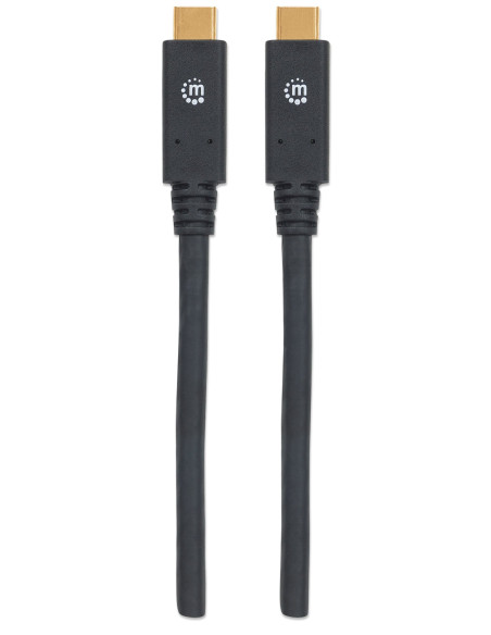 Cavo USB 3.2 Gen 1 SuperSpeed USB-C&trade Maschio/Maschio 2m Nero