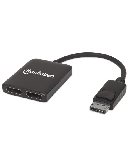 Splitter Hub DisplayPort a 2 Monitor DisplayPort MST 4K@30Hz video UHD