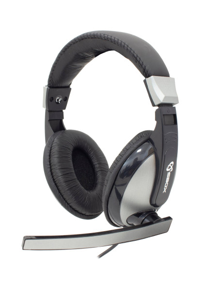 Cuffie Gaming con Microfono Nero HS-302