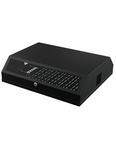 Armadio a muro 19'' Flat 9 Unit&agrave Nero