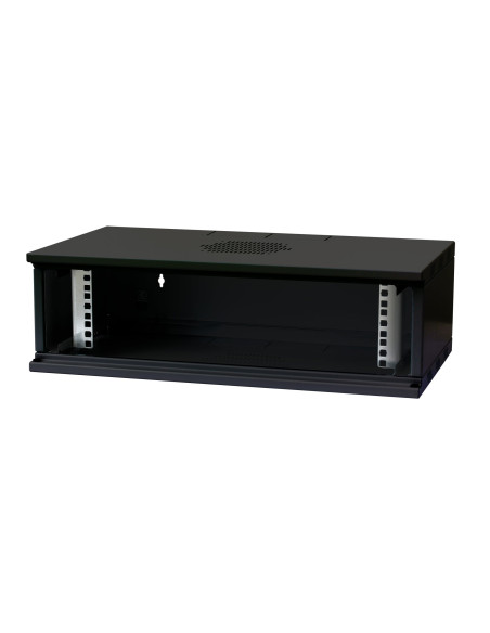 Armadio Rack 19'' a Muro 3U prof. 320 Nero Assemblato