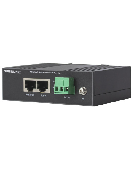 Iniettore Industriale per Guida DIN Gigabit Ultra PoE 60W