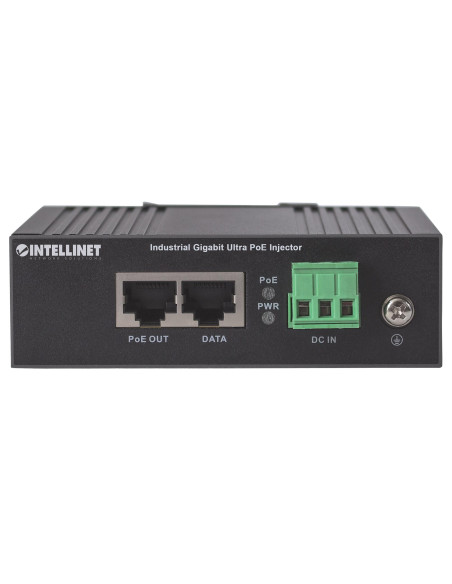 Iniettore Industriale per Guida DIN Gigabit Ultra PoE 60W