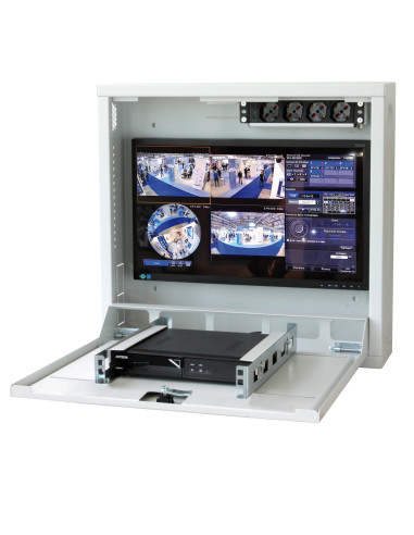 Box di sicurezza per DVR sistemi di videosorveglianza Bianco con Anti-intrusione