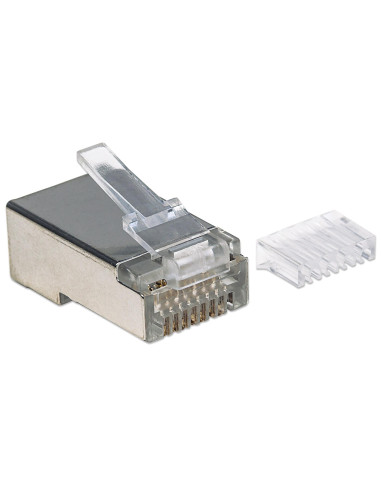 Confezione da 90 Plug Modulari Cat.6 RJ45 STP