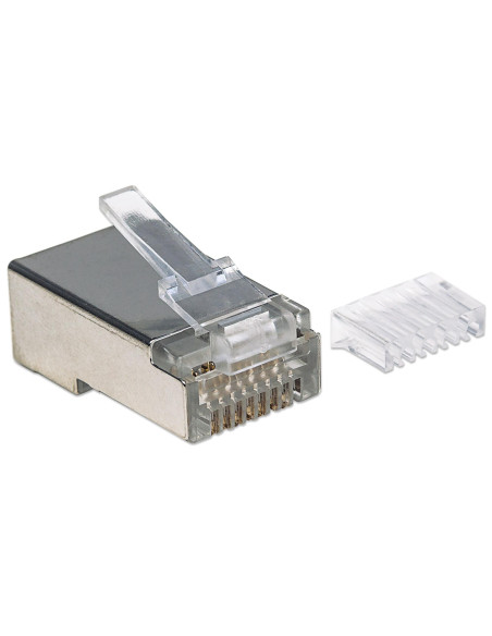 Confezione da 90 Plug Modulari Cat.6 RJ45 STP