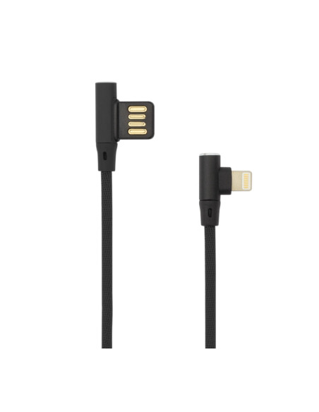 Cavo USB2.0 Angolato 90&deg USB 8pin 1.5m Nero