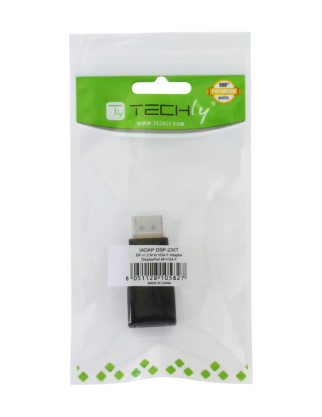 Convertitore DisplayPort v.1.2 M a VGA F compatto