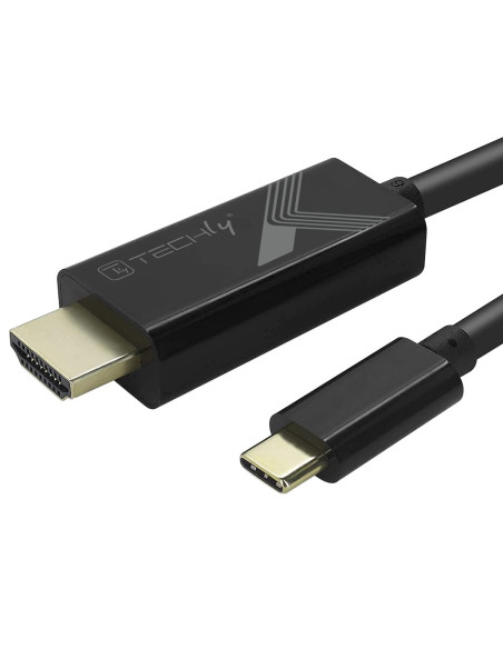 Cavo Adattatore USB-C&trade Maschio a HDMI 2.0 4K Maschio 2m Nero