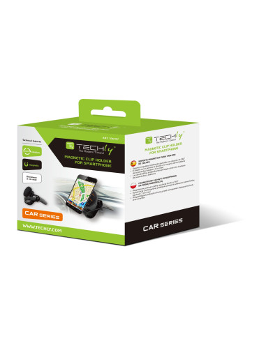Supporto magnetico a clip