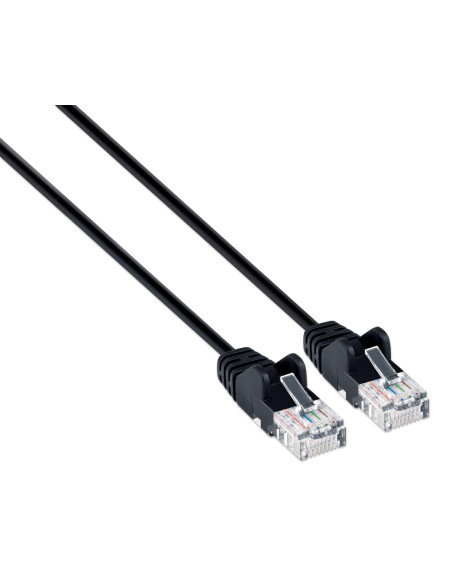 Cavo patch di rete Cat6 UTP Slim  2 m Nero