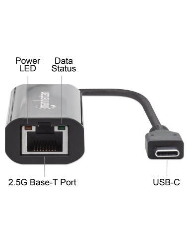 Adattatore di Rete USB-C&trade a 2.5GBASE-T