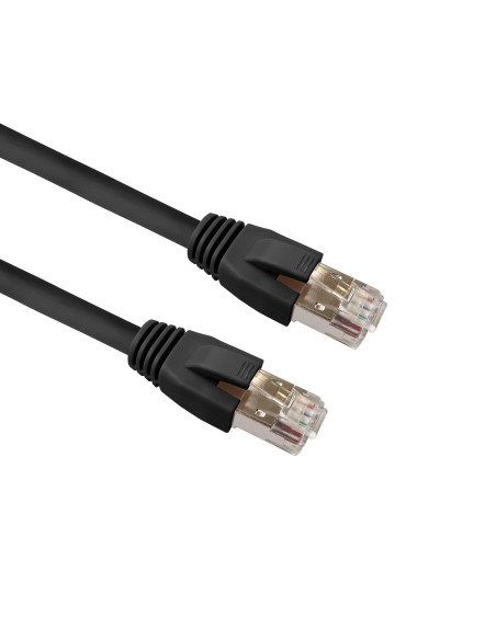 Cavo di rete Patch in rame Cat.8.1 SFTP LSZH 2m Nero