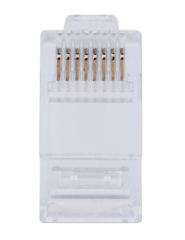 Confezione 50 Plug modulari RJ45 passanti Cat5e FastCrimp