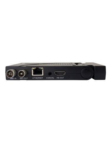 Decoder Ricevitore Digitale Terrestre DVB-T/T2 H.265 HEVC 10bit USB HDMI Scart 180&deg e Telecomando Universale 2 in 1