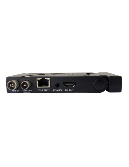 Decoder Ricevitore Digitale Terrestre DVB-T/T2 H.265 HEVC 10bit USB HDMI Scart 180&deg e Telecomando Universale 2 in 1