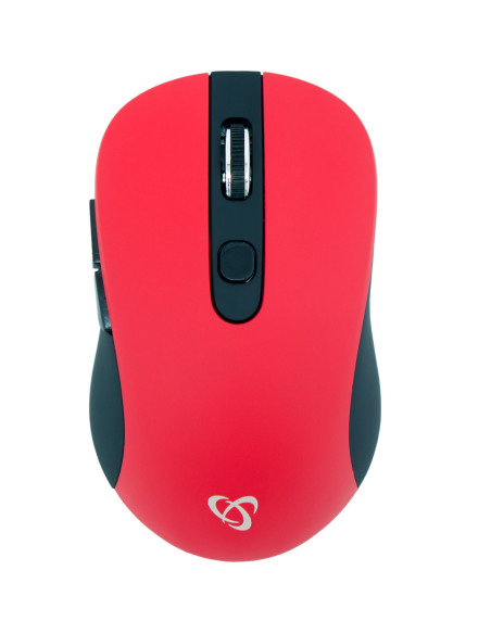 Mouse Ottico Wireless 1600 Dpi Rosso
