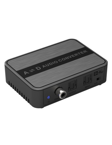 Convertitore Audio Bidirezionale Digitale ad Analogico viceversa SPDIF AD/DA