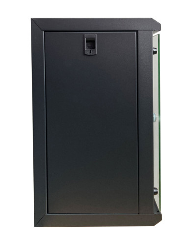 Armadio Rack 10'' a Muro 9 Unit&agrave Pannelli Asportabili Nero