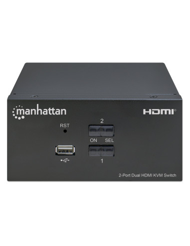 Switch KVM HDMI 2 porte Doppio monitor