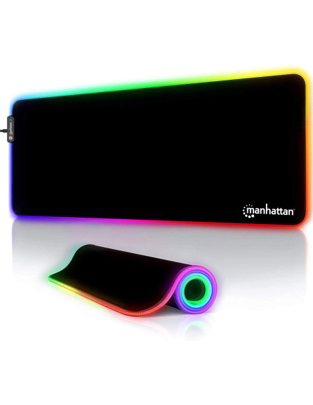 Tappetino Mouse Gaming XXL Illuminazione LED Effetti Luce RGB