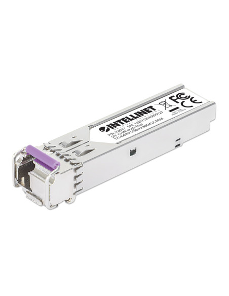 Transceiver SFP Fibra Ottica Monomodale LC 1000Base-BX Bidirezionale WDM