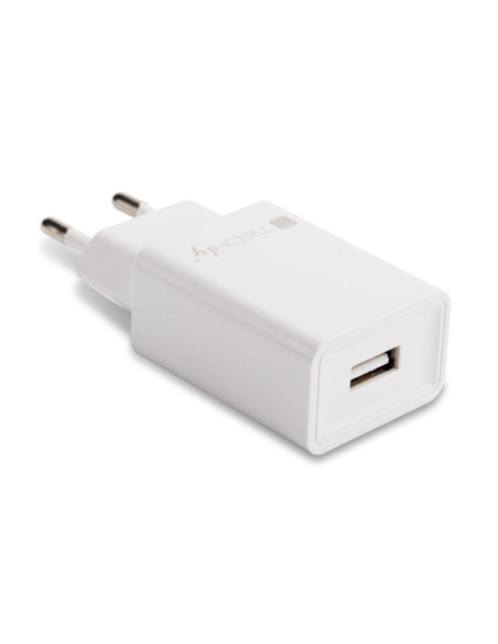 Caricatore Alimentatore USB-A da Muro 5V 2.4A per Smartphone o Tablet