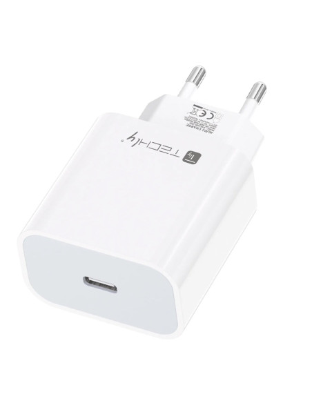 Caricatore Alimentatore USB-C&trade da Muro 20W PD per Smartphone o Tablet