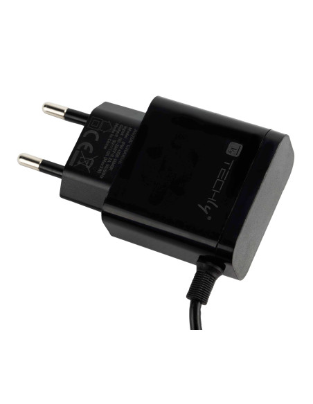 Caricabatterie Alimentatore Micro USB 5V 1A per Smartphone Tablet Nero