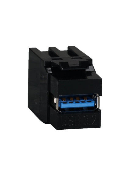 Connettore Keystone USB3.2 tipo A Femmina/Femmina 1