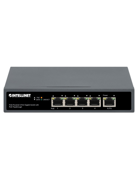 Switch Gigabit a 5 Porte con Alimentazione PoE Passante