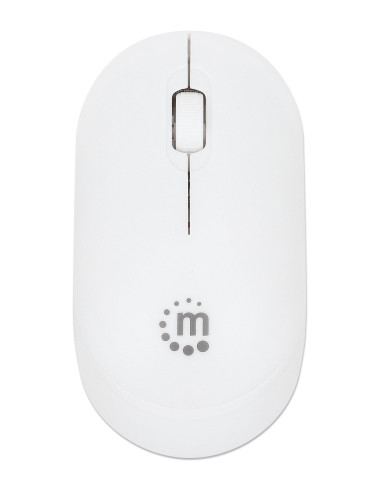 Mouse Ottico Wireless USB 1000 Dpi Bianco