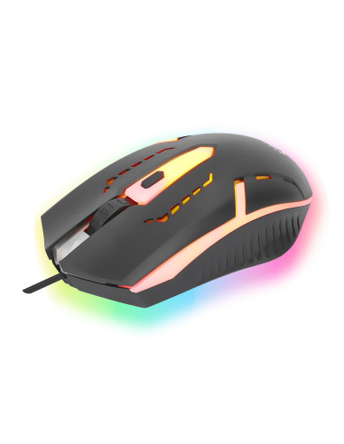 Mouse Ottico USB Gaming 1500 Dpi Retroilluminazione LED RGB