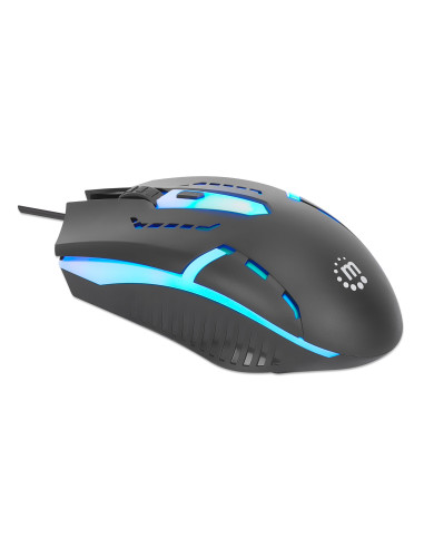 Mouse Ottico USB Gaming 1500 Dpi Retroilluminazione LED RGB