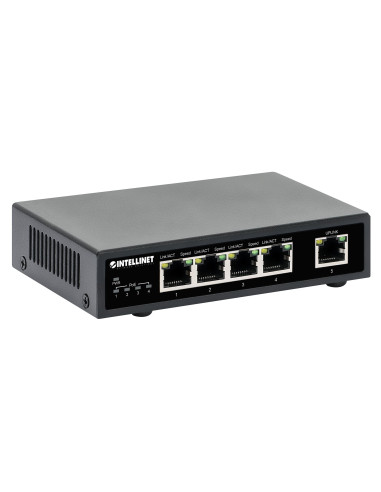 Ethernet Switch Gigabit PoE+ 5 porte