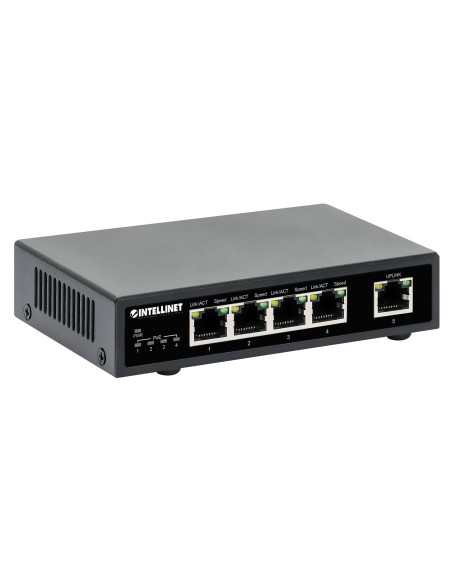 Ethernet Switch Gigabit PoE+ 5 porte