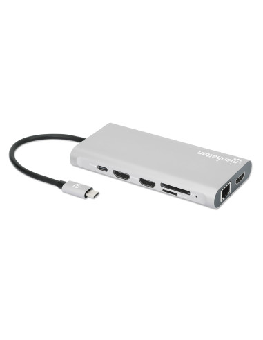 Docking Station USB-C&trade PD 12-in-1 5 Porte USB SD e MicroSD HDMI con MST 4K