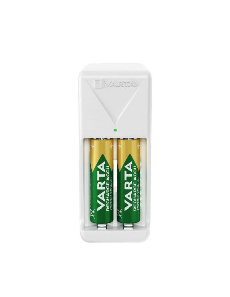 Caricabatterie Mini Charger per 2 Pile Stilo Ministilo AA/AAA