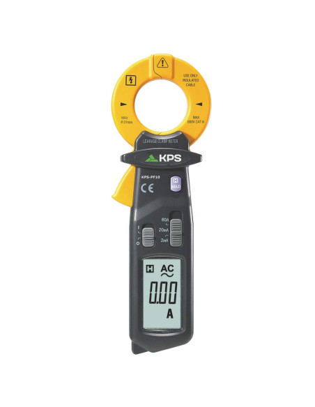 Pinza Amperometrica Digitale AC 60A 2000 Counts CAT III 600V