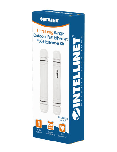 Kit di Estensione PoE+ Fast Ethernet per Esterni