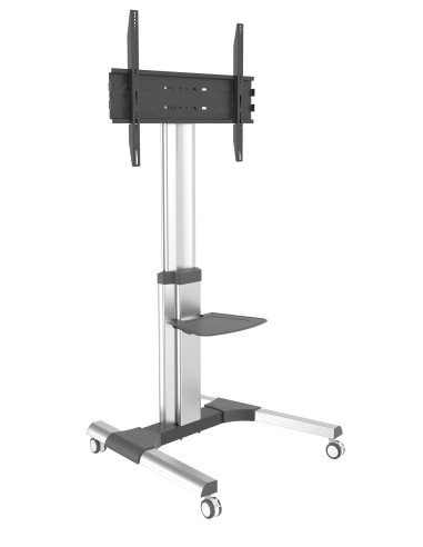 Supporto a Pavimento con una Mensola Trolley TV LCD/LED/Plasma 50-92''