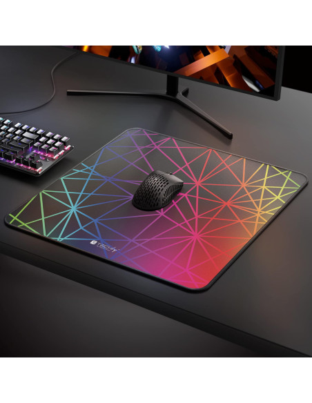Tappetino Gaming Antiscivolo XL 450 x 400 mm Multicolor