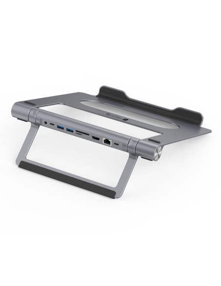 Docking Station USB-C&trade 9 in 1 Hub USB3.1 Stand per Notebook Pieghevole